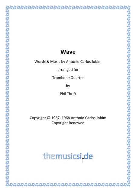 Wave (arr. Phil Thrift)