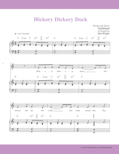 Hickory Dickory Dock (arr. Hal Wright)