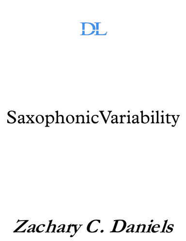 Saxophonic Variability