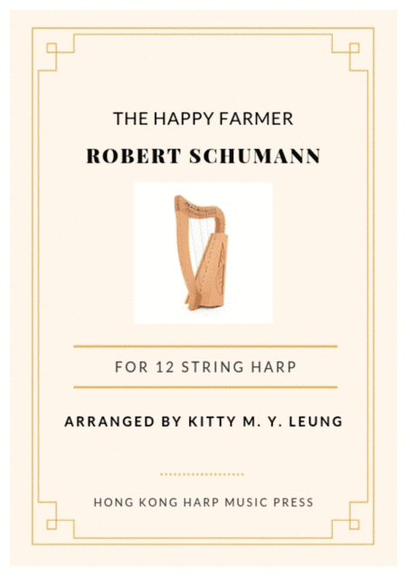 The Happy Farmer (Robert Schumann) - 12 String Lap Harp (arr. Kitty M. Y. Leung)
