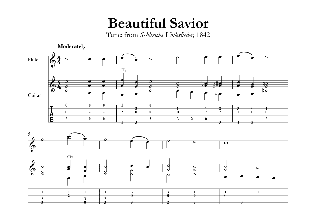 Beautiful Savior (arr. Mark Phillips)