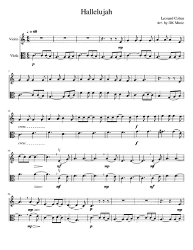 Hallelujah (arr. DK Music)