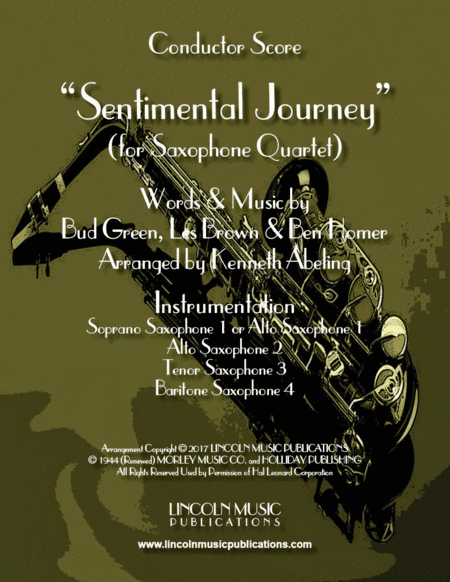 Sentimental Journey (arr. Kenneth Abeling)