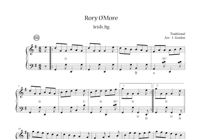 Rory O'More (arr. Julia Gordon)
