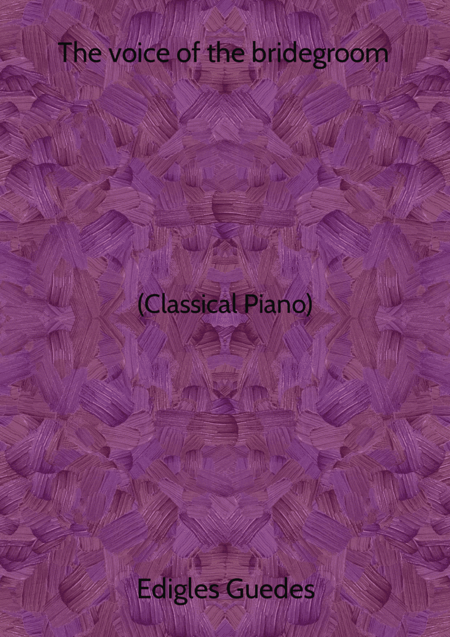 The voice of the bridegroom