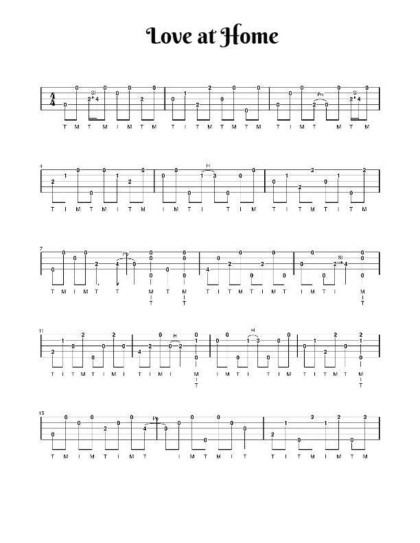 Love at Home (arr. Charles Linton)
