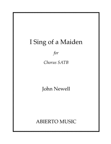 I Sing of a Maiden