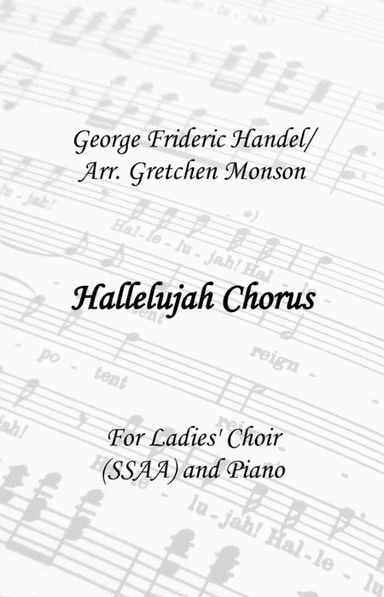 Hallelujah Chorus (arr. Gretchen Monson)