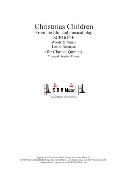 Christmas Children (arr. Stephen Rockey)