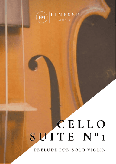 Cello Suite No. 1 (Prelude) For Solo Violin (arr. Ivan de Andrade)