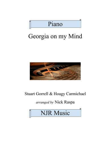 Georgia On My Mind (arr. Nick Raspa)