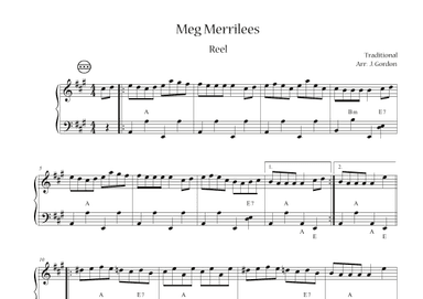 Meg Merrilees (arr. Julia Gordon)