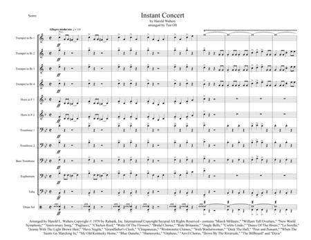 Instant Concert (arr. Tim Olt)