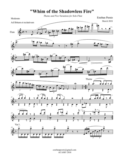 Whim of the Shadowless Fire