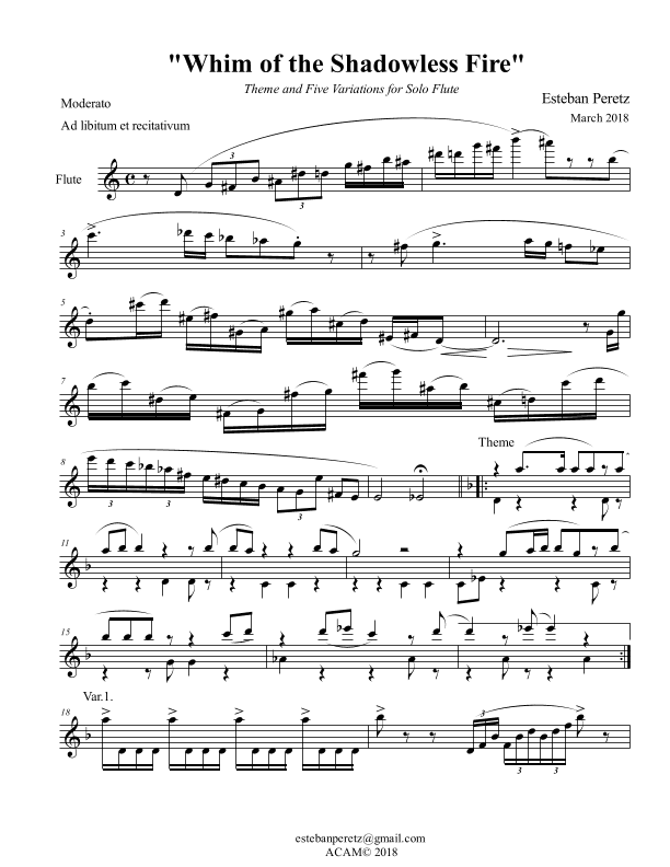 Whim of the Shadowless Fire