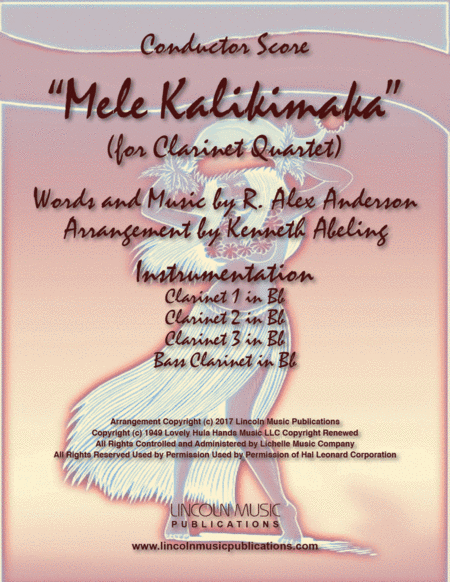 Mele Kalikimaka (arr. Kenneth Abeling)