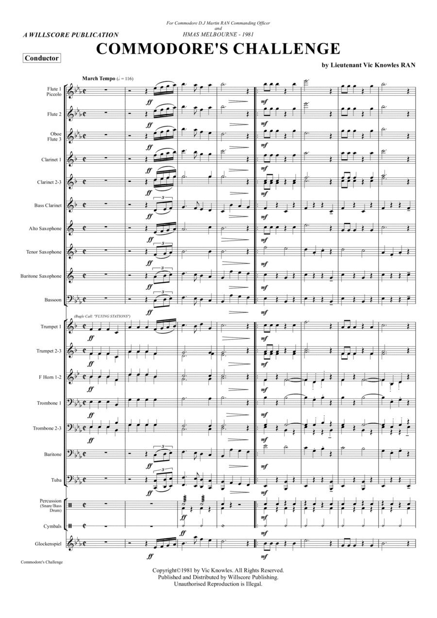 Commodores Challenge