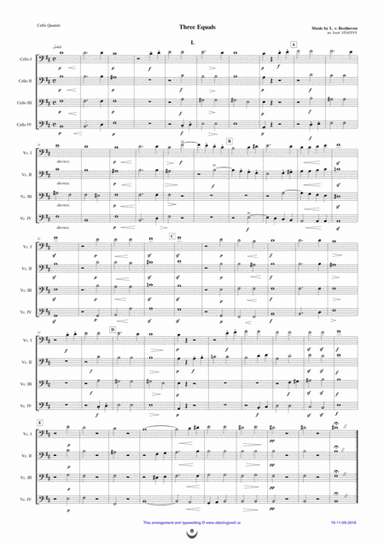 Three Equals (arr. Josef Štastný)