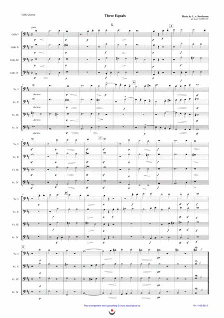 Three Equals (arr. Josef Štastný)