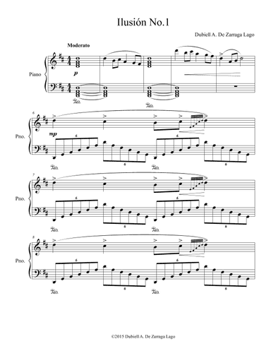 Illusions For Piano No.1