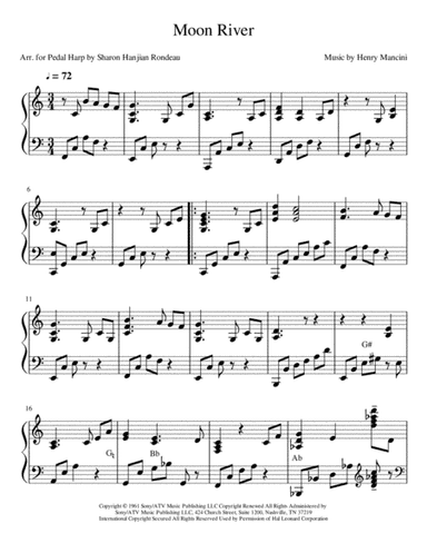 Moon River (arr. Sharon Hanjian Rondeau)