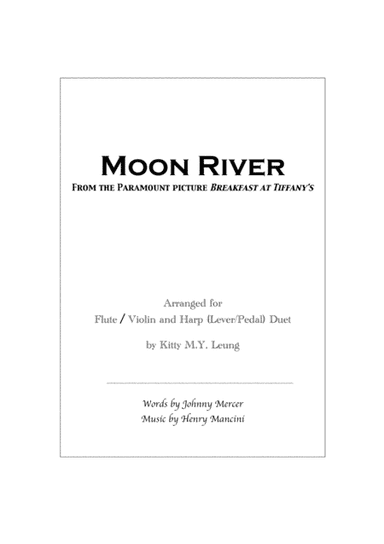 Moon River (arr. Kitty Leung)