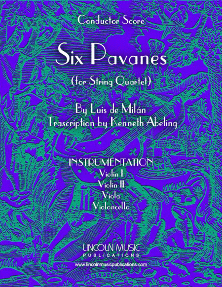 Milan - Six Pavanes (for String Quartet) (arr. Kenneth Abeling)