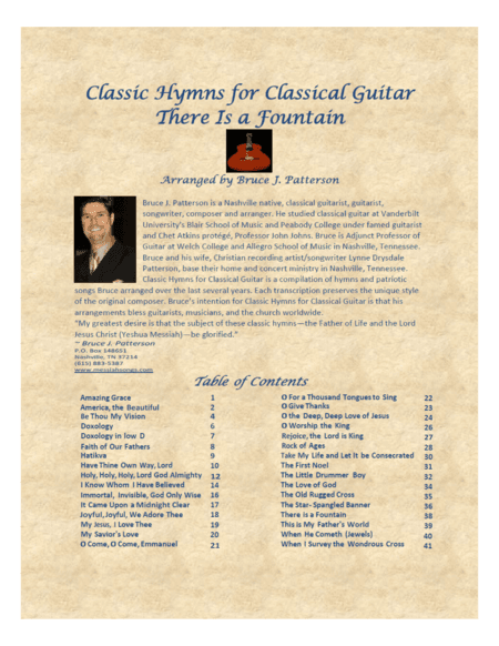 There Is a Fountain (arr. Bruce J. Patterson)