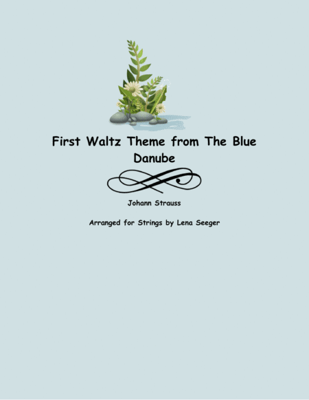 Theme from The Blue Danube (arr. Lena Seeger)