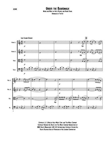 Under The Boardwalk (arr. Tim Olt)
