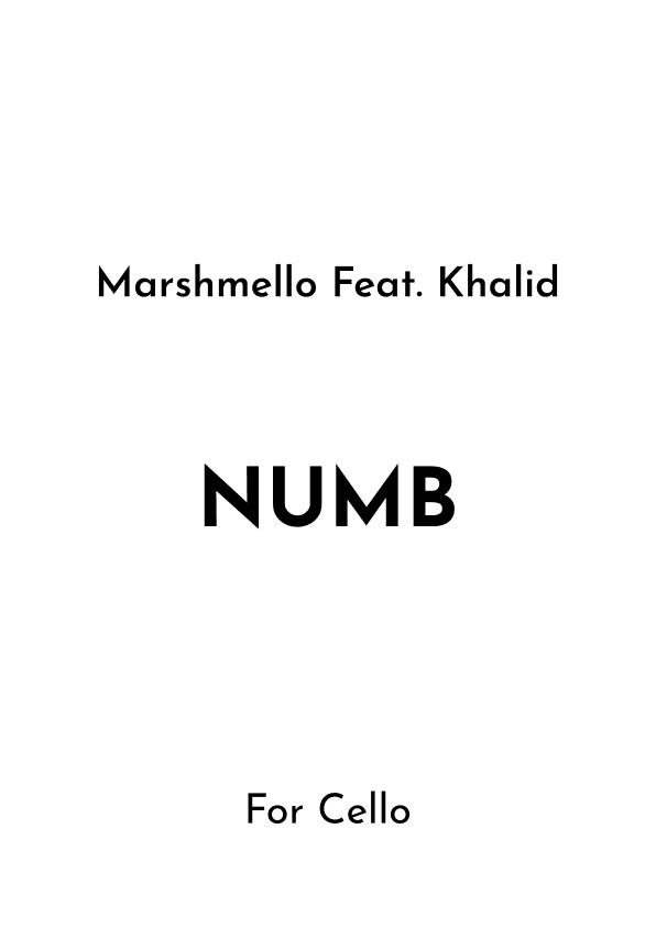 Numb (arr. Jireh J.)