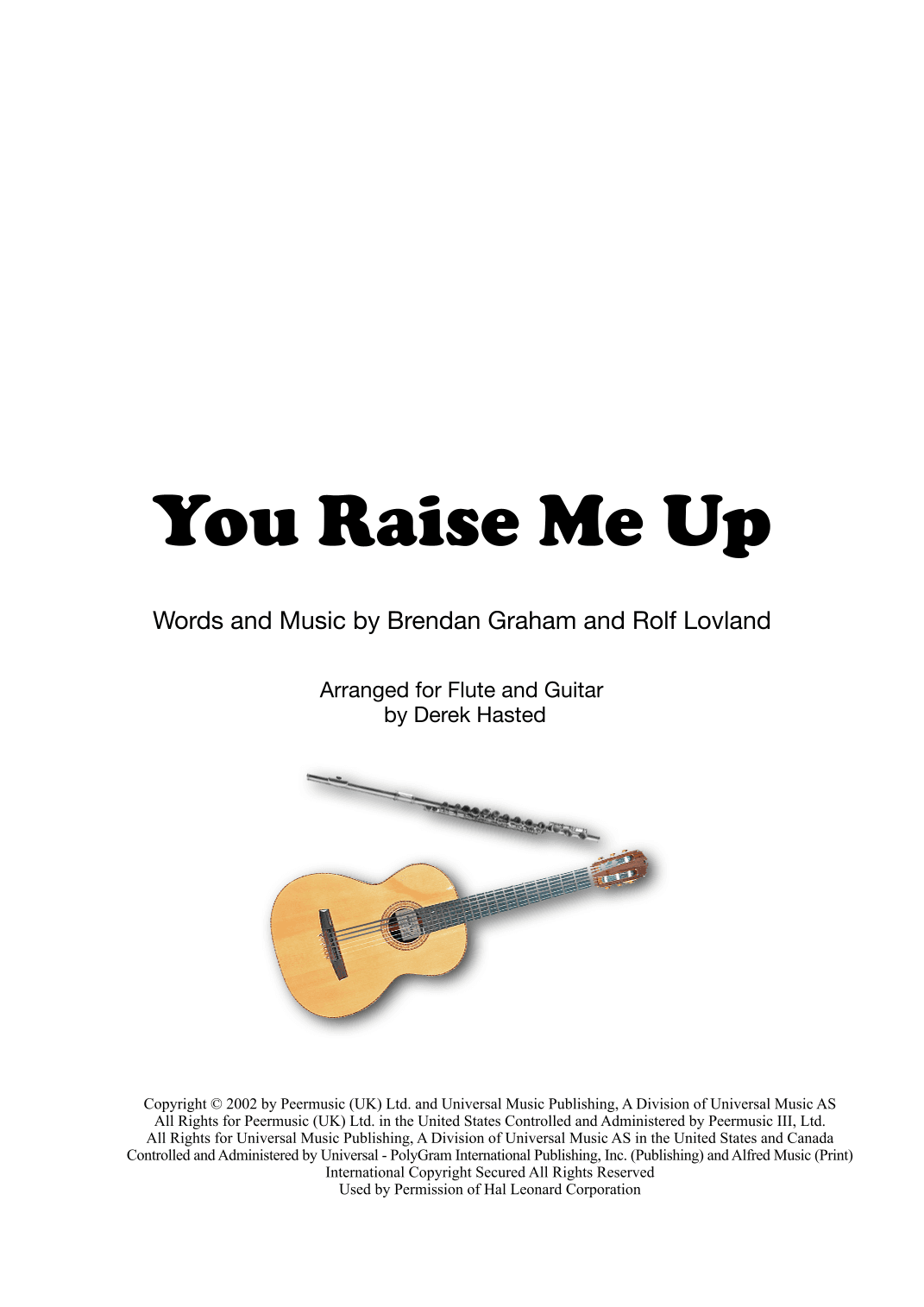 You Raise Me Up (arr. Derek Hasted)