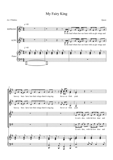 My Fairy King (arr. Izzy Watkins)