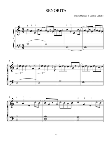 Senorita (arr. Esther Lindeboom)