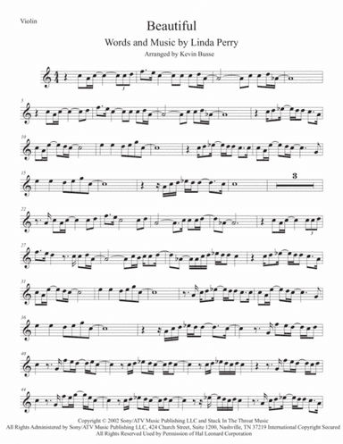 Beautiful (arr. Kevin Busse)