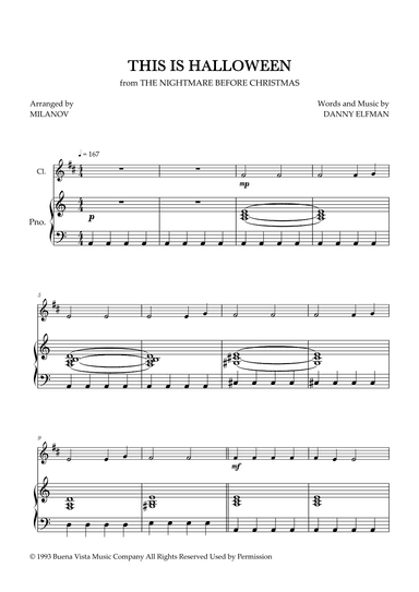 This Is Halloween (arr. Milanov)