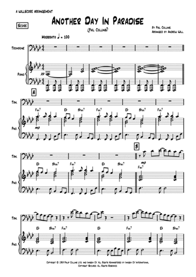 Another Day In Paradise (arr. Andrew Will)
