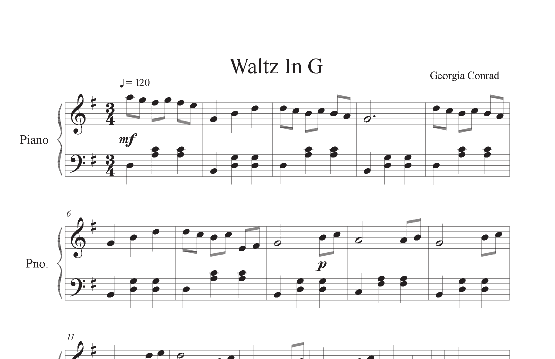 Waltz In G