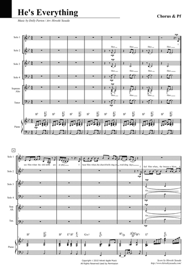 He's Everything (arr. Hiroshi Yasuda)