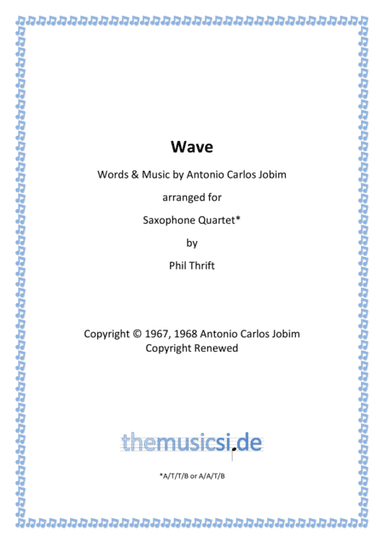 Wave (arr. Phil Thrift)