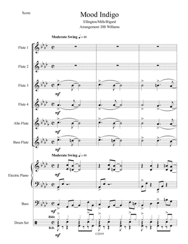 Mood Indigo (arr. DB Williams)