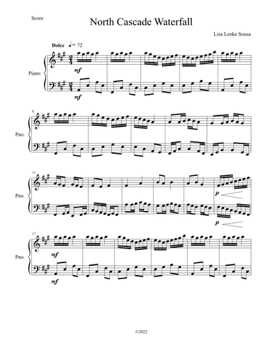 North Cascade Waterfall