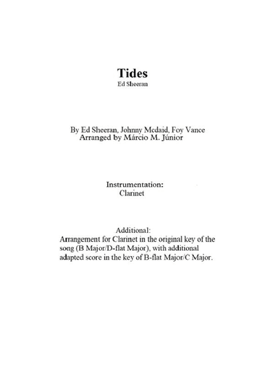 Tides (arr. Márcio Moreira Júnior)