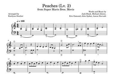 Peaches (arr. Kaitlynn Sinclair)
