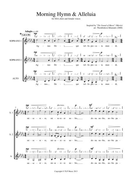 Morning Hymn & Alleluia