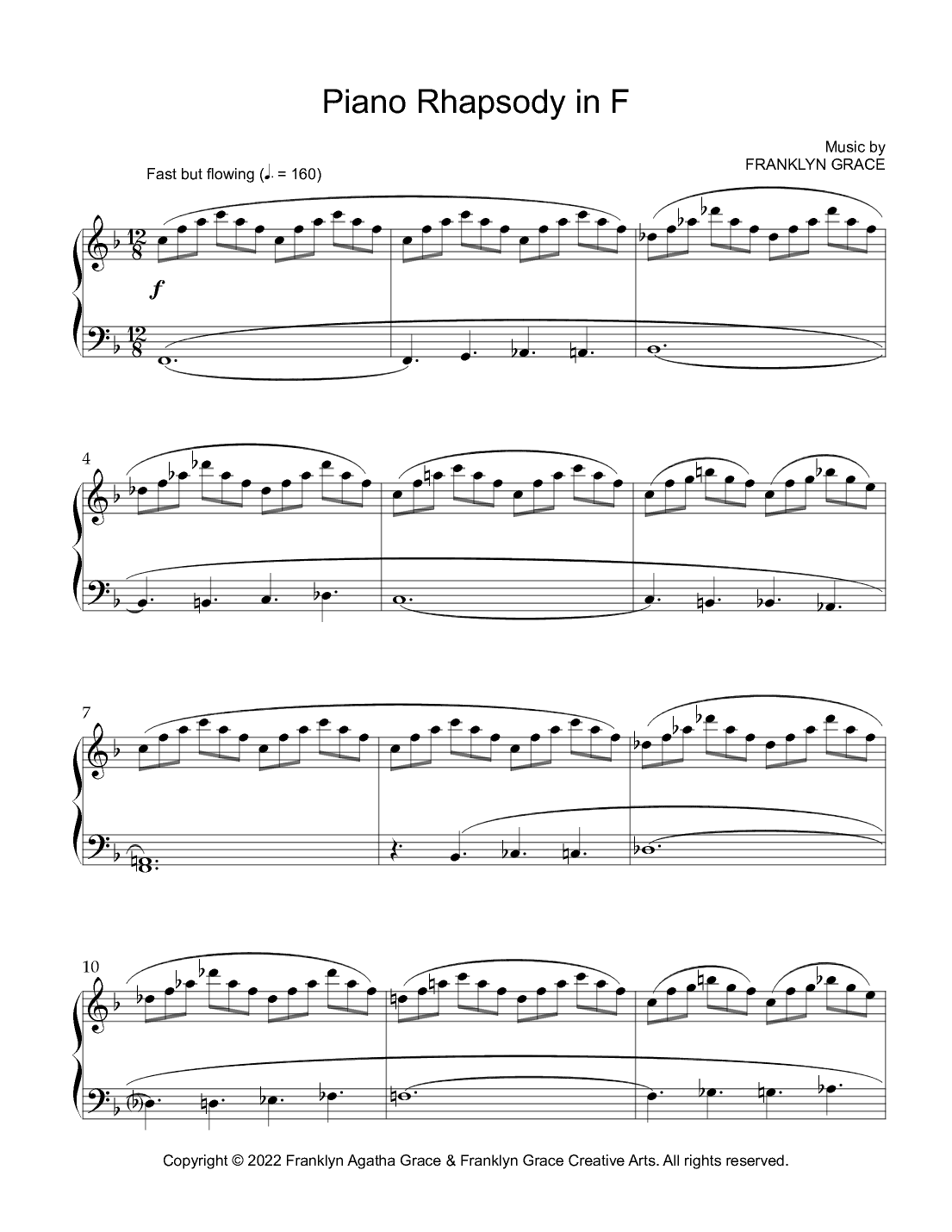 Piano Rhapsody in F