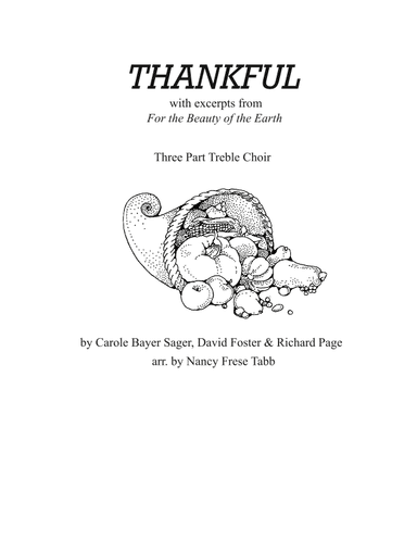 Thankful (arr. Nancy Frese Tabb)