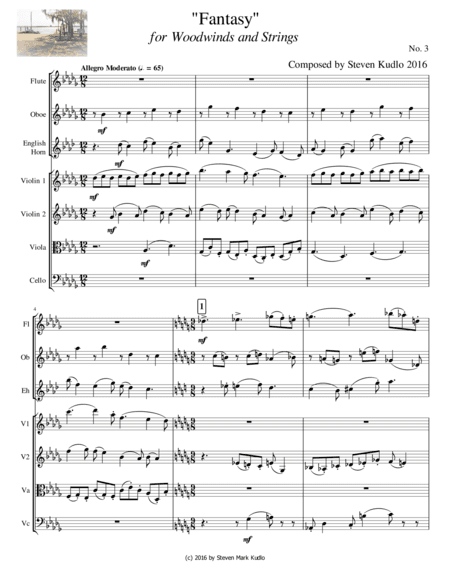 Fantasy for Winds and Strings 3