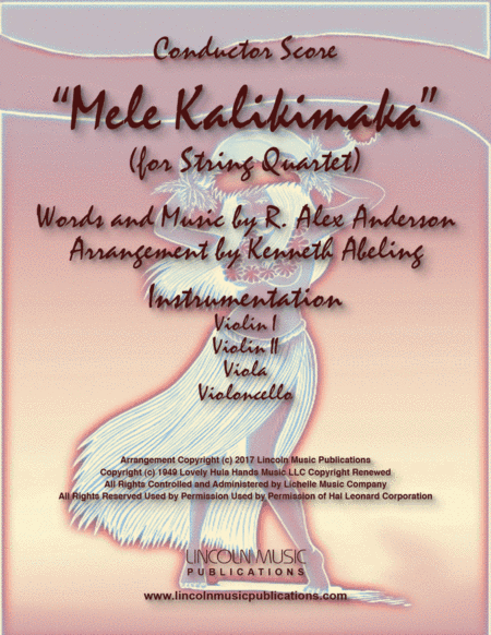 Mele Kalikimaka (arr. Kenneth Abeling)
