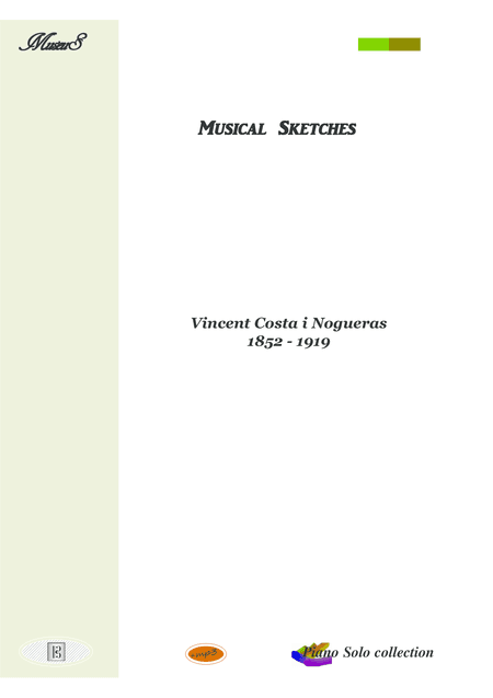 Musical Sketches (arr. PianoSheetNow)